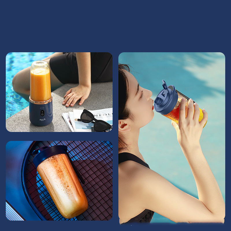 🍓 6-Blade USB Juicer Cup – Smoothies Anywhere 🥤