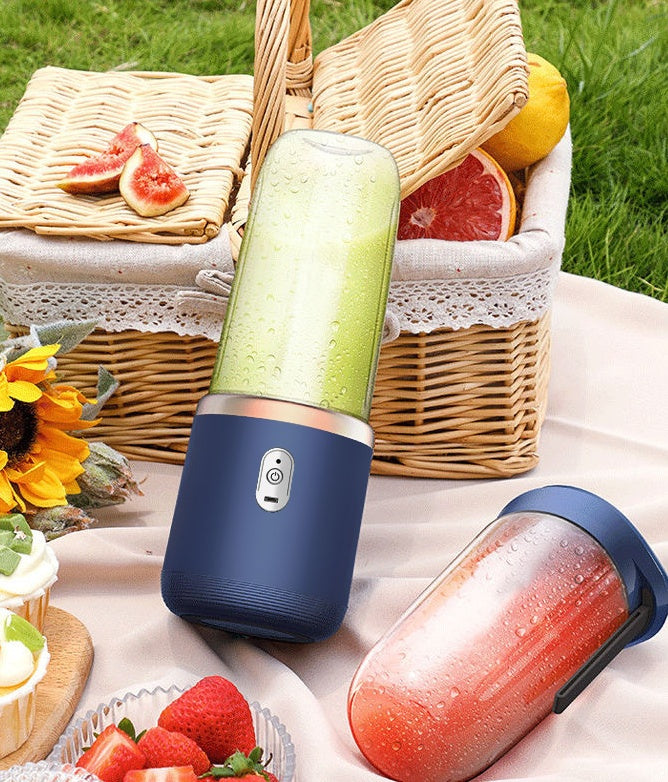 🍓 6-Blade USB Juicer Cup – Smoothies Anywhere 🥤