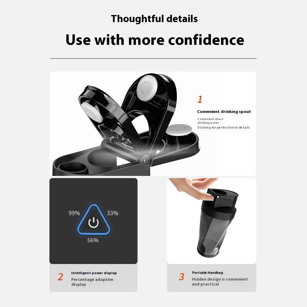 ⚡PowerBlend 360⚡ — Portable Wireless Juicer High-Speed Smoothie Maker