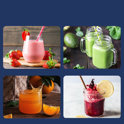 🍓 6-Blade USB Juicer Cup – Smoothies Anywhere 🥤
